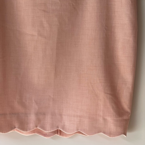 Elle Women's Pink Straight Pencil Short Midi Skirt Career Office Skirt, Sz 6 - Picture 7 of 13